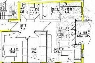 3 Zimmer mit Balkon in der Altstadt ab sofort zu vermieten