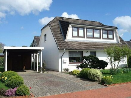 Gepflegtes Einfamilienhaus mit Carport in ruhiger Wohnlage in Glückstadt