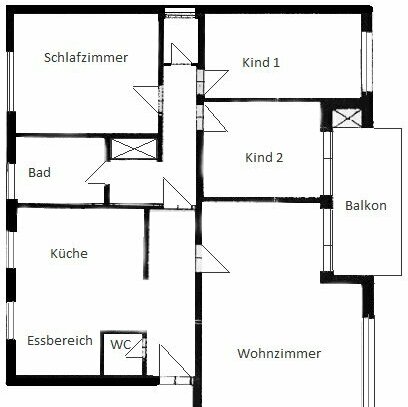 4,5 Zimmer Wohnung Erlangen Burgberg