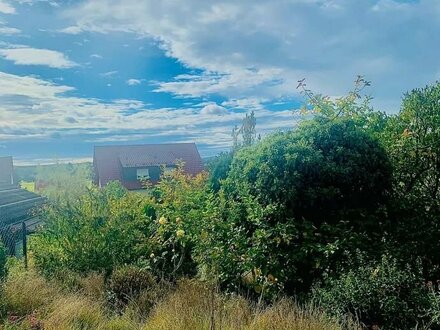 Baugrundstück, leichte Hanglage, Blick ins Fränkische, Baugenehmigung vorhanden, Nutzungsgenehmigung für Zusatzfläche v…