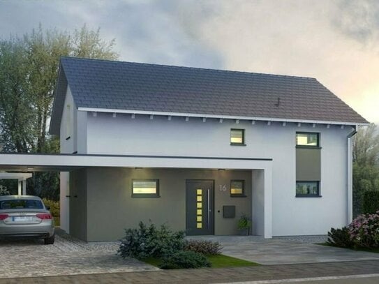 Top Ausbauhaus Home 5DS - zum 1A Preis + Liefergarantie - top Grundstück mit herrlicher Aussicht