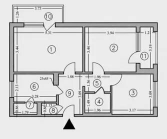 Vollständig renovierte 2-Raum-Wohnung mit Balkon und Einbauküche in Speyer
