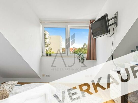 Microappartment in begehrter Lage Nymphenburgs inkl. Möbilierung plus großem SUV Stellplatz