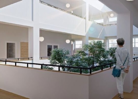 TOP-LAGE! Praxis- + Büro-Flächen im neu sanierten Schocken Kaufhaus in Crimmitschau (klassisches Bauhaus Objekt)