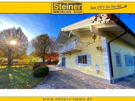 Landhaus-Villa freistehende mit 285 m² Nutzflächen, Grundstück, 1.181 m², Sauna, Kachelofen, Garage