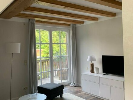 2-Zimmer-Apartment mit Balkon und Gartenbenutzung in Bad Essen