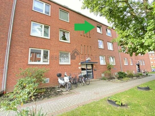 Bereits langfristig vermietet - 3-Zimmer ETW mit Balkon in Emden-Transvaal (Schwabenstr.)