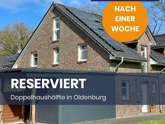 RESERVIERT | ALLES DRIN - ALLES DRAN | KEINE PROVISION | Doppelhaushälfte in Oldenburg-Ofenerdiek