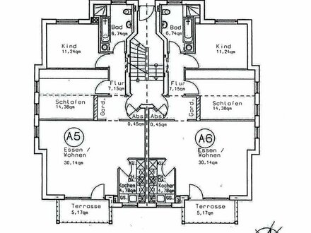 gemütliche 3-Zimmer-Wohnung mit Balkon zu vermieten