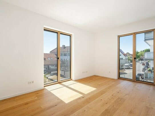 Wohnen im Zentrum Starnbergs. Helle 2-Zimmer-Wohnung mit Balkon.