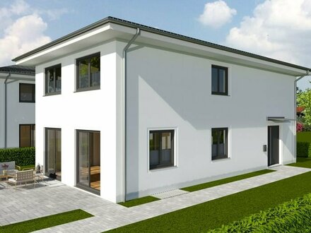 Neubau: moderne, hochwertige Architekten EFH-Villa mit großzügigem Südgarten in TOP-Lage Baldham