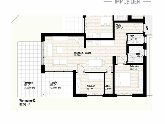 Wohnung mit Terrasse und Loggia - Aufzug - Erstbezug - Exklusiv wohnen in Waldbreitbach