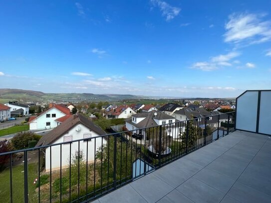 wunderschöne 3-Zimmer-Penthouse-Wohnung mit Terrasse in Perl