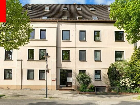 Bremen- Findorff / Schön geschnittene 3-Zimmer-Wohnung mit Balkon und Tageslichtbad