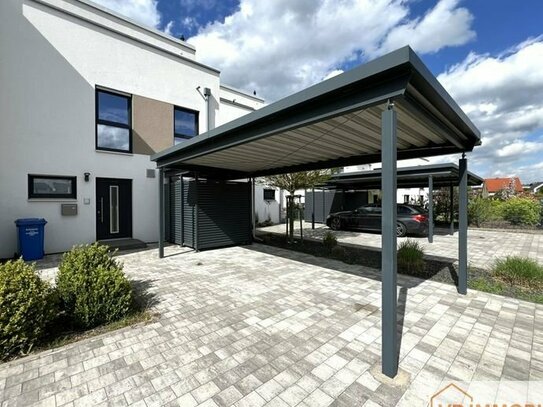 Modernes Reihenmittelhaus mit Carport, Garten und Dachterrasse in begehrter Sälzer Wohnlage!