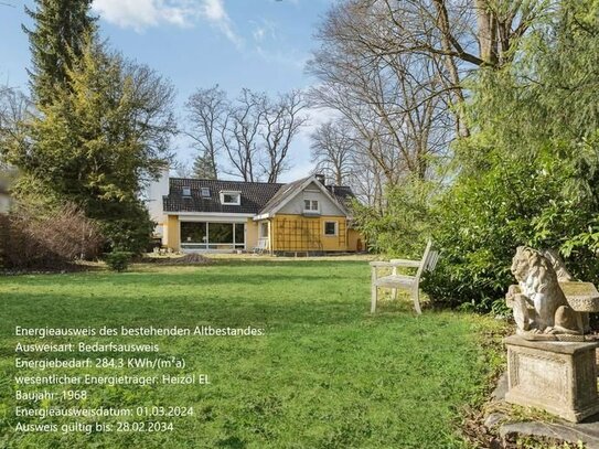 Rarität! Baugrundstück für ein Einfamilienhaus in absoluter Toplage von Planegg