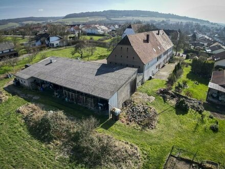 Großes idyllisches Bauernhaus mit einem Haupthaus und zwei Wohneinheiten im Grünen von Gersheim