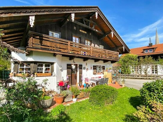 Alpenländisches Schmuckstück mit 4 Wohnungen im Herzen von Bayrischzell - gut vermietet!