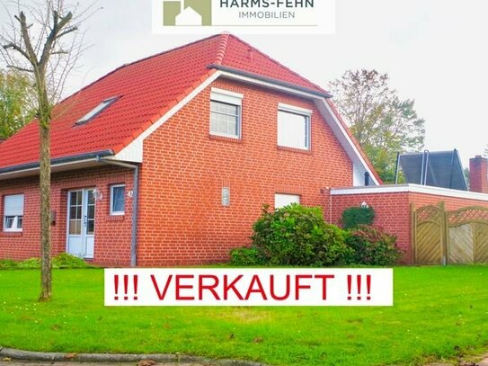 !!! VERKAUFT !!! *** Familienhaus, top renoviert, in toller Sackgassenlage - EFH - Rhauderfehn - Seelage *** KP. 319.00…