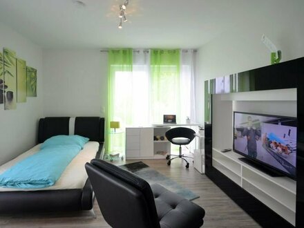 sofort verfügbares 1-Zimmer-Apartment, bequem möbliert & praktisch ausgestattet, zentral in Raunheim