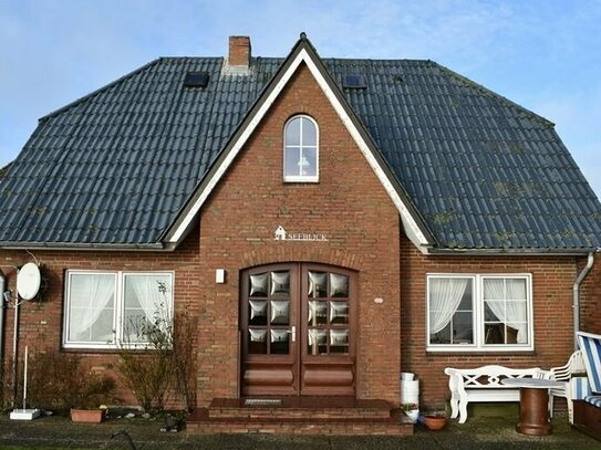 Wohnen auf der Hallig mit Blick auf das Wattenmeer