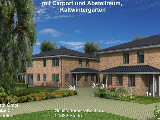 *TOP LAGE* | Neubau Erstbezug WE4 | 5-Zimmer | Moderne Doppelhaushälfte | Kaltwintergarten | geringe Heizkosten
