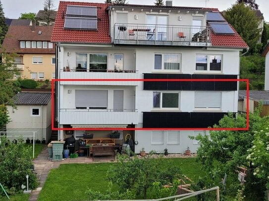 Ruhige zentral gelegene 3,5 Zimmer EG-Whg in Böblingen (101qm)