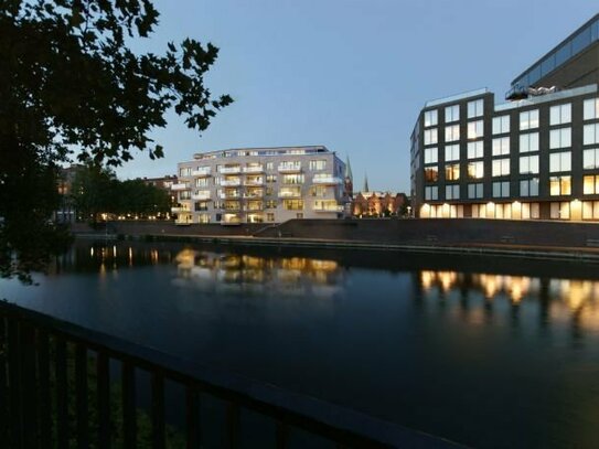 Excellent auf dem Teerhof - Helle Stadtwohnung mit 3 Zimmern und herrlichem Blick auf den Fluss
