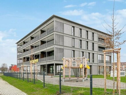 Neubau: Bezugsfertige, sonnige 2-Zimmer-Wohnung mit 17 m² Süd-Loggia | Wohnung 04