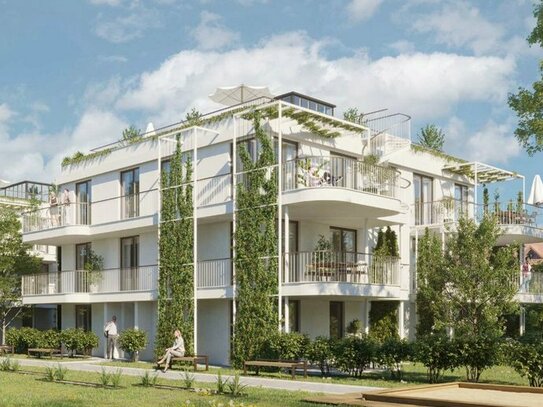 Bergblick und eigene Dachterrasse: Luxuriöse 3-Zimmer-Penthousewohnung mitten in Weilheim