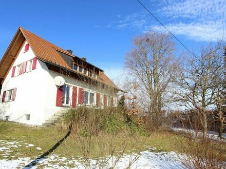 Nähe Bodensee - Ein-/Zweifamilienhaus auf 1.390 qm Grund