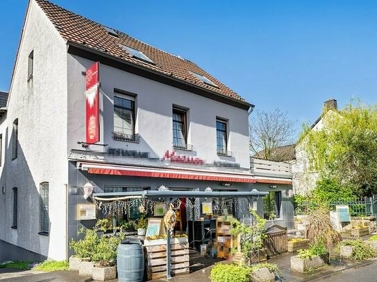 Gastronomiebetrieb mit 976 m² Grundstück - 3 Minuten fußläufig vom Rhein!