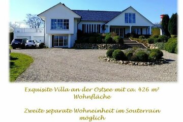 Luxuriös Leben, am Meer, nur 150 m bis zur Ostsee - Villa mit Ostseeblick in bevorzugter Glücksburger Wohnlage "Schausende" !