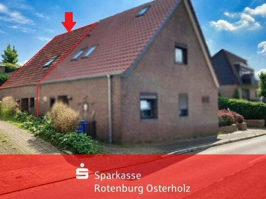 Osterholz-Scharmbeck: 4-Zimmer Doppelhaushälfte in zentraler Lage