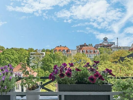 Altbauklassiker mit Weitblick über City-West