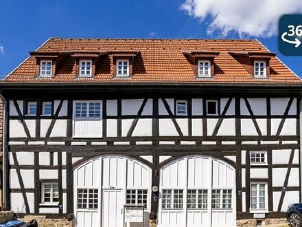 Wohnung mit Fachwerk-Charme: Gemütliche 2-ZKB mit großer Terrasse, zentral und ruhig in Malmsheim