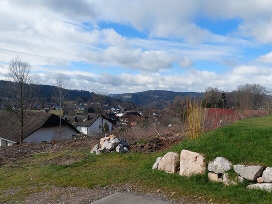 Grundstück mit Aussicht