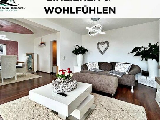 EINZIEHEN & WOHLFÜHLEN - Gepflegte 4,5 Zimmer Wohnung mit EBK, 2 Balkonen und Keller
