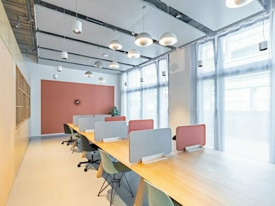 Flexible Arbeitsplätze mit eigenem Schreibtisch in MUNICH, Spaces Werksviertel