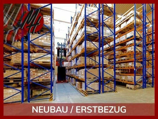 NEUBAU - RAMPE + EBEN - Lager-/Logistikflächen (2.200 m²) & Büroflächen (350 m²) zu vermieten