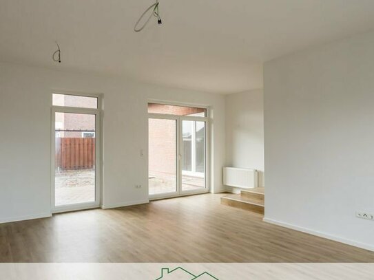 Komplett sanierte Erdgeschosswohnung mit Garage und Terrasse!