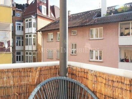 Attraktive Drei-Zimmer-Wohnung mit Balkon am "Stöckach" in Stuttgart Ost