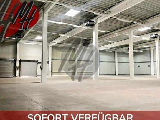 SCHNELL VERFÜGBAR - Lager (1.800 m²) & Büro-/Sozial (200 m²) zu vermieten
