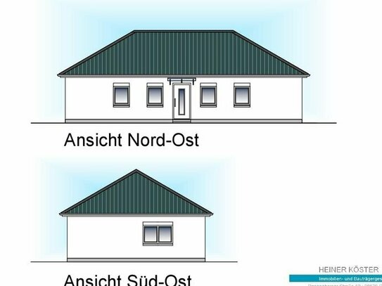 Neubau Bungalow auf schönem Grundstück in Lilienthal Moorende