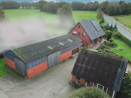 Attraktive Hofstelle mit Nebengebäuden in Neuenhaus - Grasdorf