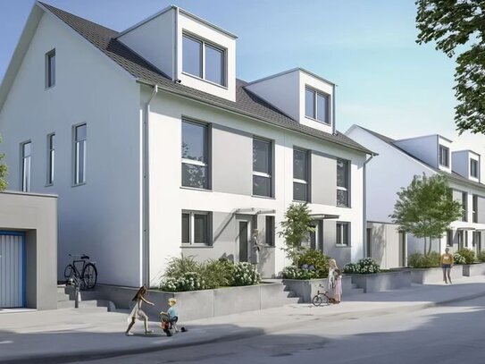 Neubau Doppelhaushälfte mit Garage