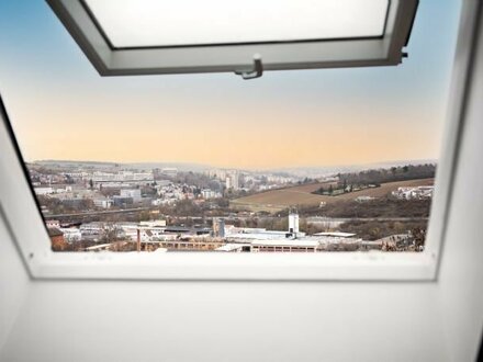 Luxuriöse Wohnung über 2 Etagen - Über den Dächern Würzburgs mit Zugang zum Naturschutzgebiet!