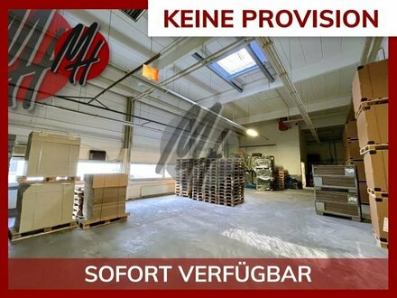 KEINE PROVISION - SOFORT VERFÜGBAR - Vielseitig nutzbare Lagerflächen (1.000-2.500 m²) zu vermieten