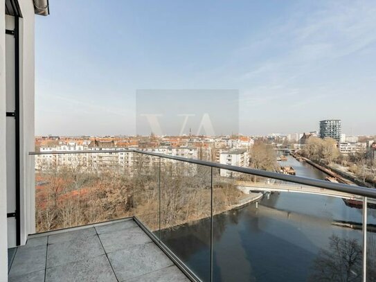 Spreefront Luxury Penthouse in Charlottenburg with Rooftop Terrace and High-End Finishes