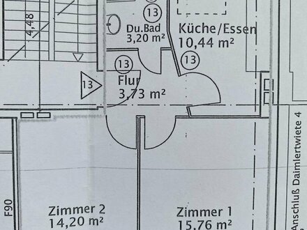 Dachgeschoßwohnung in Hamburg Ottensen